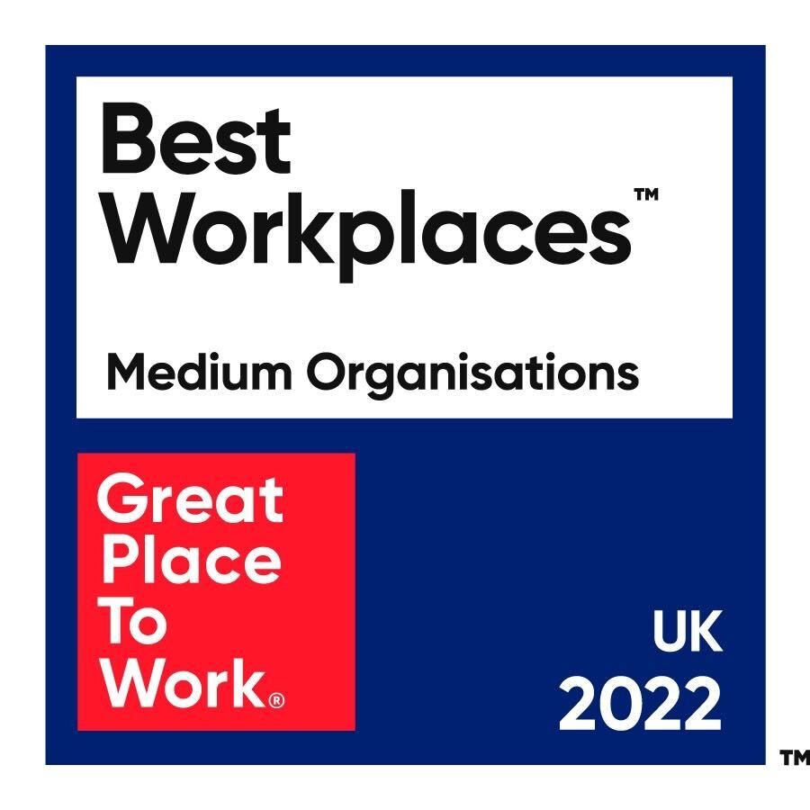 Great Place to Work - Best Workplaces (Medium Organisation)