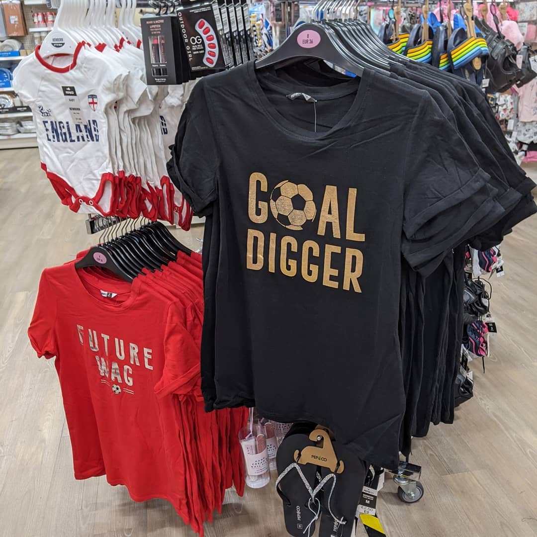 Poundland's sexist t-shirts for girls