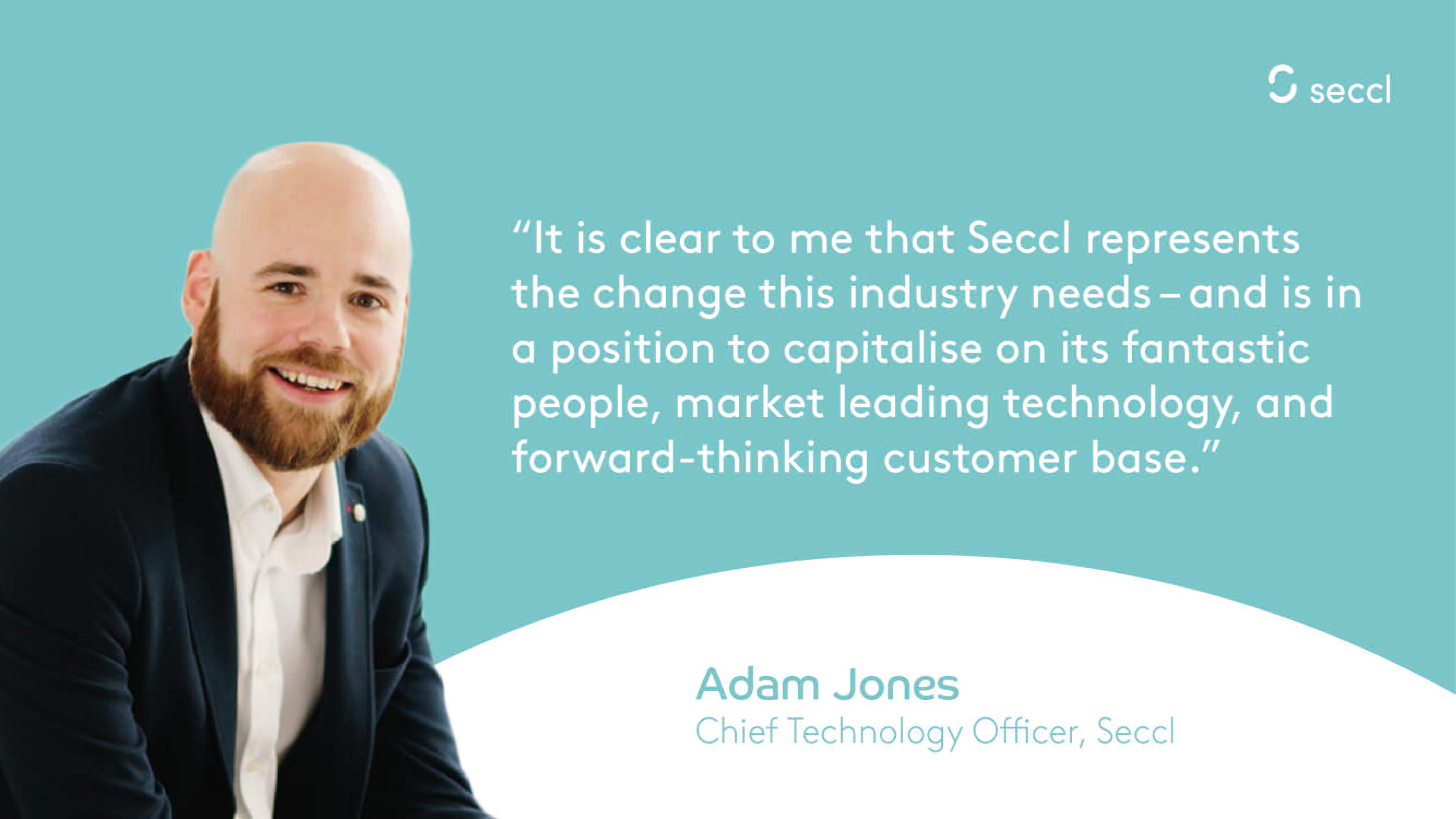 Big news! Meet our new Chief Technology Officer, Adam Jones