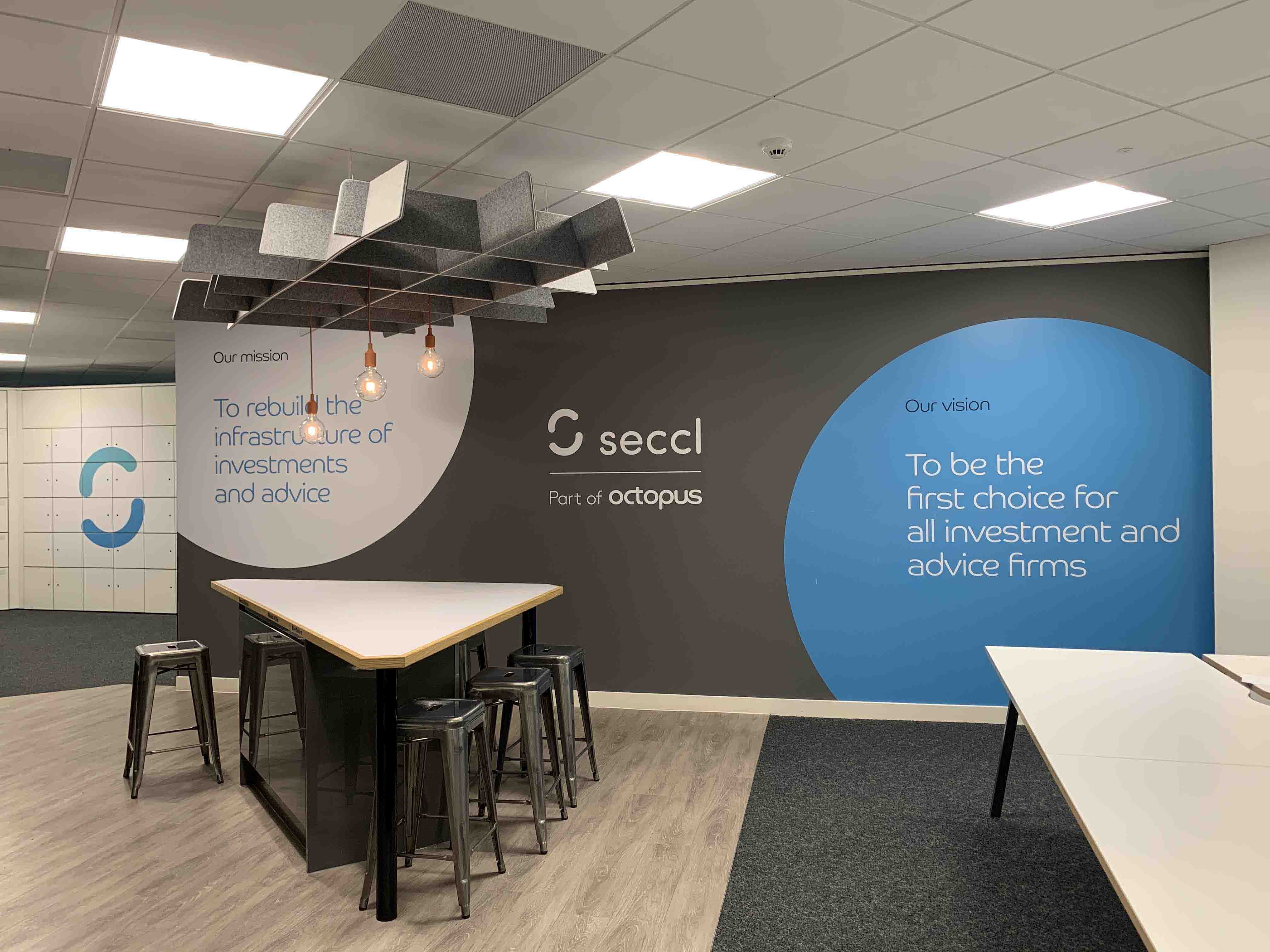 Seccl's brand new office at 20 Manvers Street